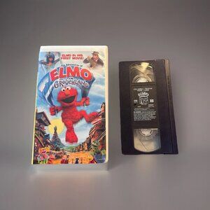 The Adventures Of Elmo In Grouchland (VHS, 1999, Clamshell) Elmo's First Movie